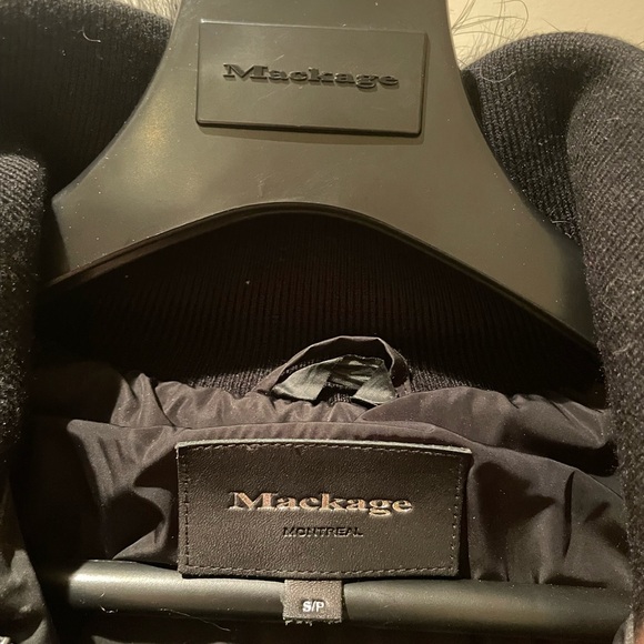 Mackage Midnight Puffer Jacket with Fur Hood - Picture 3 of 4